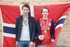 Marius Austad - Christian Bakke Norgesmestre i bridge for junior